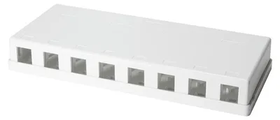 Immagine prodotto di LogiLink Keystone Aufputz-Leergeh„use, ungeschirmt, 8-fach