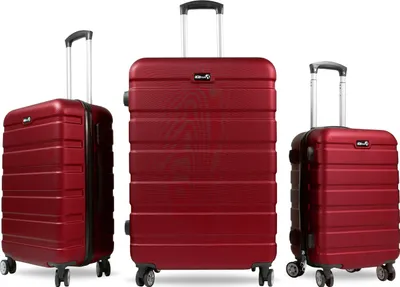 Obrázok produktu pre Aga Travel Sada cestovných kufrov MR4650 Červená