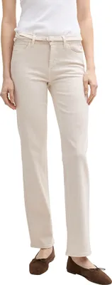 Produktbild von Tom Tailor Kate Straight Hosen Beige 34 / 30 Damen Beige 34