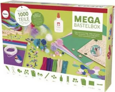 Produktbild von Mega-Bastelbox Fantasy 1.000 Teile