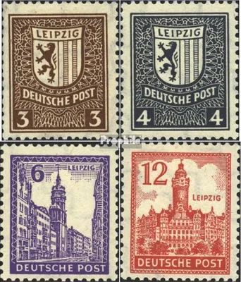 Produktbild von Briefmarken Sowjetische Zone (All.Bes.) 1946 Mi 150X-155X (kompl.Ausg.) gestempelt Abschiedsserie