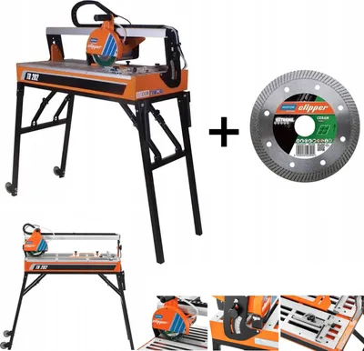 Obrázek produktu pro Norton Abrasives TR202, Stacionární řezačka na dlaždice, 900 W, 2950 ot/min, 20 cm, 2,54 cm, 65 cm