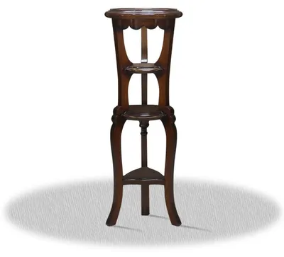 Obrázok produktu pre Casa Padrino Barokový príručný stolík 35 x 35 x v. 110 cm - Starožitný príručný stolík