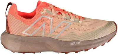 Productafbeelding van New Balance heren FuelCell Venym MTVNYM 1 trailrunningschoen, rood/beige, maat 42.