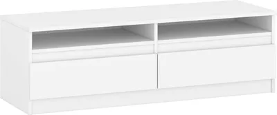 Produktbild von Lowboard Lala TV-Unterschrank 120x40x38cm weiß mit Schubladen
