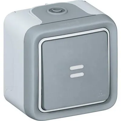 Produktbild von Legrand 069712 Lichtschalter Grau