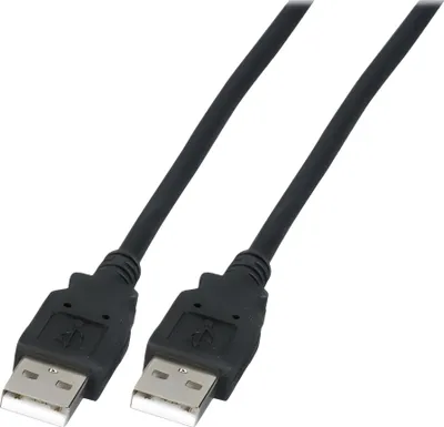 Produktbild von EFB USB2.0 Anschlusskabel A-A, St.-St., 0.5m, LSZH