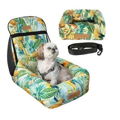 Produktbild von Haustiere Hund Auto Sitz Träger Korb – Hundetransporter – Kleintiertransporter - Hundebett-Träger