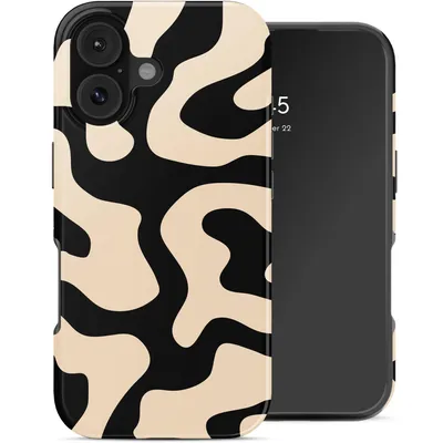 Zdjęcie produktu dla Selencia Vivid Backcover dla Apple iPhone 17 - Art Wave Black