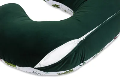 Produktbild von Ergonomisches Stillkissen Nature mit mondförmiger Krümmung für optimalen Stillkomfort