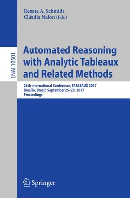 Obrázek produktu pro Automated Reasoning with Analytic Tableaux and Related Methods