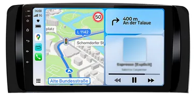 Obrázok produktu pre Autorádio 6+128GB pre W251 Mercedes triedy R 2005-2017 Navi carplay 4G LTE GPS Android Radio DAB+