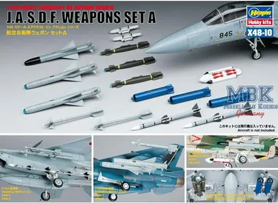 Obrázok produktu pre HASEGAWA HAS36110 Zbraně letadel JASDF A (X48-10)