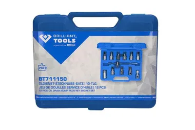 Zdjęcie produktu dla KS TOOLS Zestaw kluczy do filtra oleju BT711150 189mm 56mm 1140g