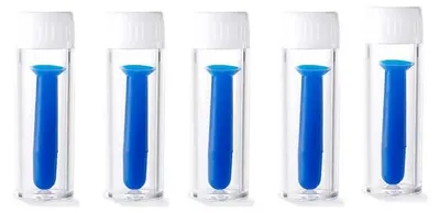 Immagine prodotto di Kit per lenti a contatto - Ventose in silicone - Applicatore e estrattore - Per lenti a contatto - Set da 5 pezzi