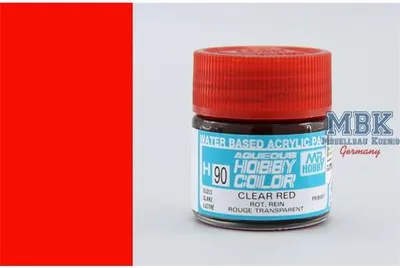 Immagine prodotto di GUNZE GSH090N Rosso trasparente (10 ml) Lucido