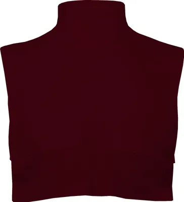 Produktbild von wobera Angora leichter Nackenwärmer als Stehkrageneinsatz/falscher Kragen aus 40% Angora und 60% Baumwolle (Farbe: bordeaux)