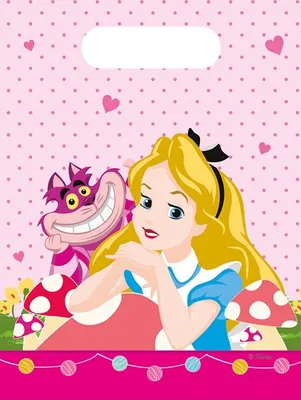 Produktbild von 6 Wunderland Alice Blumertag Geschenktüten