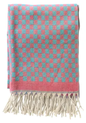 Produktbild von Dutch Decor Wohndecke Gewebt Cristal 130x170 cm Blau