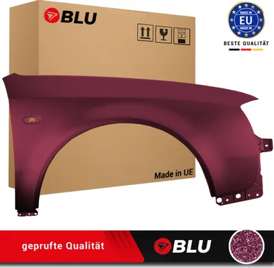 Image de BLU Aile Compatible avec Audi A6 C5 LZ3N Droite Rot RubyRot | 1997-2001 | Avant | Peint| Prêt à Monter | Acier