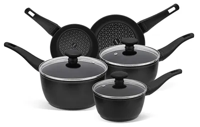 5-tlg. Kochgeschirr-Set Non-Stick, Induktion, 16-24 cm