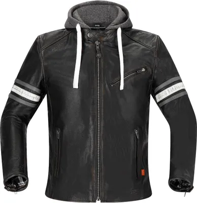 Produktbild von Richa Toulon 2 Motorrad Lederjacke, schwarz/grau, 62