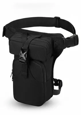 Produktbild von InAndOutdoorMatch - Beintasche - Nylon - Schwarz - Universal, KI-generiertes Bild