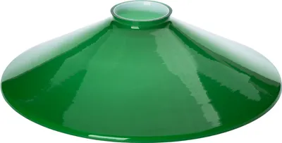 Immagine prodotto di Paralume Paralume in vetro Paralume per doccia verde lucido Ø 25 cm con bordo per presa E27