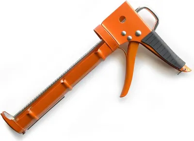 Image de Seringue en silicone Unecol Orange Métal