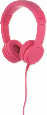 Image de BuddyPhones Écouteurs filaires pour enfants Explore Plus (rose)