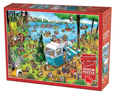 Produktbild von Cobble Hill DoodleTown: Call of the Wild, 1000 Stück(e)