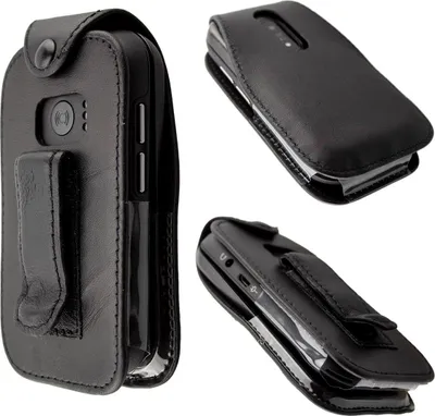 Image de Etui en cuir avec clip ceinture pour Doro 6040/6041