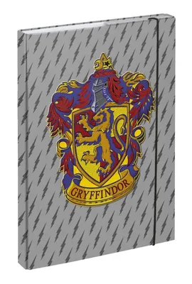 Obrázek produktu pro BAAGL Desky na školní sešity A4 Harry Potter Nebelvír Erb