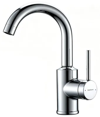 Produktbild von Wasserhahn Bad Einhandmischer Hochdrehbar Silberchrom