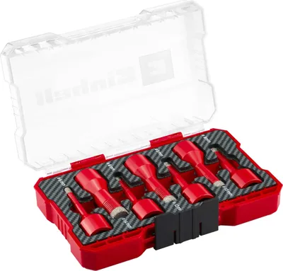 Obrázok produktu pre Einhell 500400 Sada vrtákov do dlaždíc 7 kusov 6 mm, 8 mm, 10 mm, 12 mm, 14 mm M14 1 sada (500400)