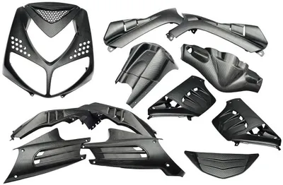 Obrázok produktu pre 13-dielna sada kapotáže Edge pre Peugeot Speedfight 2 - karbónový vzhľad