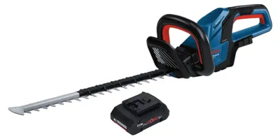Obrázek produktu pro Bosch GHE 18V-50 Professional akumulátorové nůžky na živý plot 18 V 50 cm bez kartáčů + 1x akumulátor ProCORE 4,0 Ah - bez nabíječky