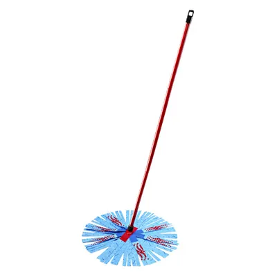 Produktbild von Vileda 138178, Mop & bucket set, Mikrofaser, Kunststoff, Schwarz, Blau, Rot, Einzeltank, 10 l