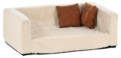 Immagine prodotto di Divano per cani Buddy di Silvio Design, aspetto velluto, dimensioni 42 x 70 x 25 cm