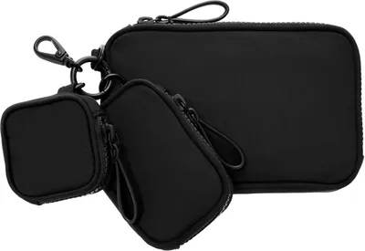 Produktbild von FOSSIL Utensilientasche Travel Triple Pouch Black schwarz