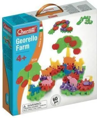 Produktbild von Quercetti Georello Tandwielenset Boerderij, 60dlg.