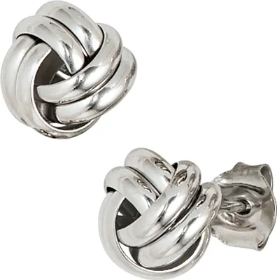 Produktbild von JOBO Ohrstecker 925 Sterling Silber rhodiniert Ohrringe