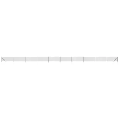 Produktbild von vidaXL Maschendrahtzaun mit Bodenhülsen Anthrazit 1,1x25 m