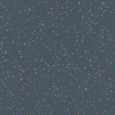 Produktbild von Livingwalls Mustertapete New Walls 50's Glam Vliestapete blau grün braun 10,05 m x 0,53 m