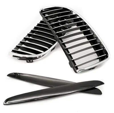 Produktbild von ESEN SKV 66SKV088 Kühlergrill Frontgrill für BMW 3 Touring (E91) Chrom/Schwarz