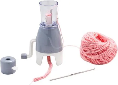 Produktbild von Strickmaschine - I-Cord Maker - Kreatives Stricken - Einfach und Spaß - 10.5 Zoll - Mehrfarbig