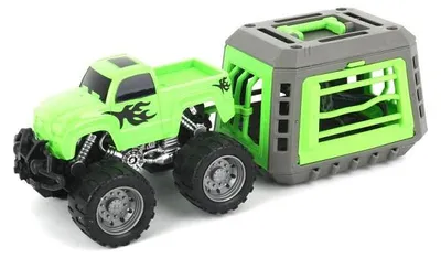 Produktbild von Auto mit Dinosaurierkäfig