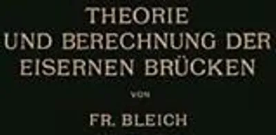 Immagine prodotto di Theorie und Berechnung der Eisernen Brücken
