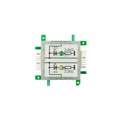 Produktbild von ALLNET Brick`R`knowledge Dual GPIOMonitoring LED 3mm mit Masse