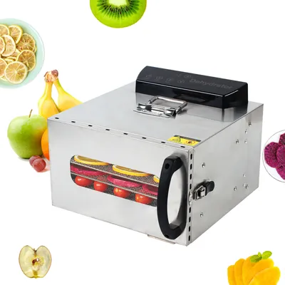 Obrázek produktu pro sušička ovoce s 6 stupni sušení stohovatelná 35-90 ℃ 400 W s časovačem